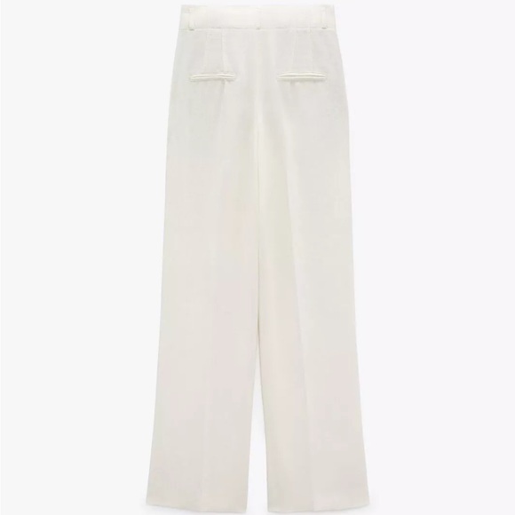 Zara High-waisted Straight Cut Trousers-S - Picture 6 of 12